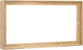 Pixy Canvas Floater Frame 12x16 for 1-1/2 (1.5) inch Deep Canvas Paintings/Canvas Prints/Wood Canvas Panels/Wall Art/Wall Decor/Home Decor/Artwork (Scratched Gold & Cream, 12 x 16 inch, Landscape)