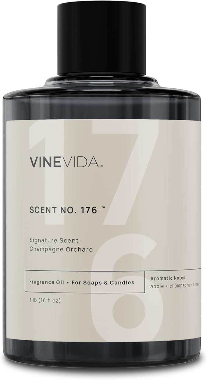 VINEVIDA [16 oz] Champagne Orchard; Fragrance Oil for Candle Making and Soap Making - Premium Candle Scents for Soy Candles