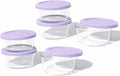 DURA LIVING 12-Piece Glass Food Storage Containers Set (6 Containers + 6 BPA-Free Lids) | 2-Cup, Leakproof | Microwave, Freezer, Oven & Dishwasher Safe | Ideal for Meal Prep & Pantry Organization