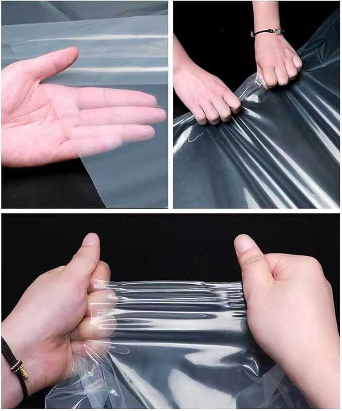 Large Clear Plastic Bags 40 x 60 Inches Extra Large Storage Bags Great for Moistureproof, Dustproof, Luggage, Home Appliances, Big Plush Toys, Moving, Storage and More (5 pack)
