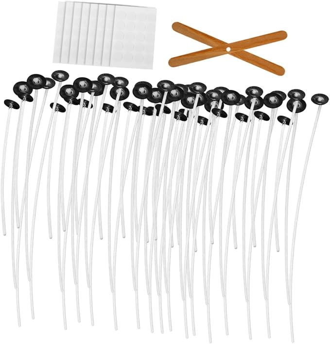 Angoily 1set Candle Making Kit Complete of Candle Crafting Tools Wick Holders for Home Birthday Parties for Family Fun and Creative Gifting