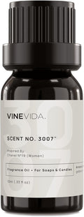 VINEVIDA Scent NO. 3007 Fragrance Oil - 10mL - Inspired by: N°19 (Women); Candle Fragrance Oil for Soy Candles - Soap Making Scents