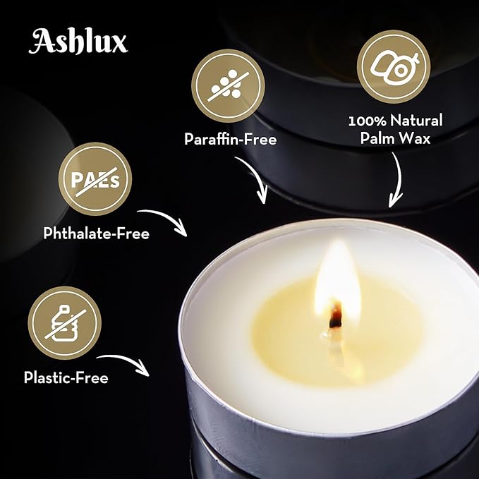 Tea Lights Candles 100 Pack 8 Hours, Tea-8H-100Pack