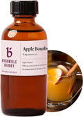 Bramble Berry Apple Bourbon Fragrance Oil 2 oz | Warm Apple, Vanilla & Caramel Scent with Bourbon & Ginger for Soap Making, Candles, Lotion & Bath Bombs | Skin Safe, Vegan, Paraben & Phthalate Free