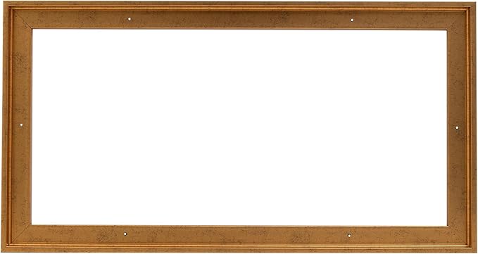 Pixy Canvas Floater Frame 9x12 for 3/4 (0.75) inch Deep Canvas Paintings/Canvas Prints/Wood Canvas Panels/Wall Art/Wall Decor/Home Decor/Artwork (Rustic Gold, 9 x 12 inch, Landscape)