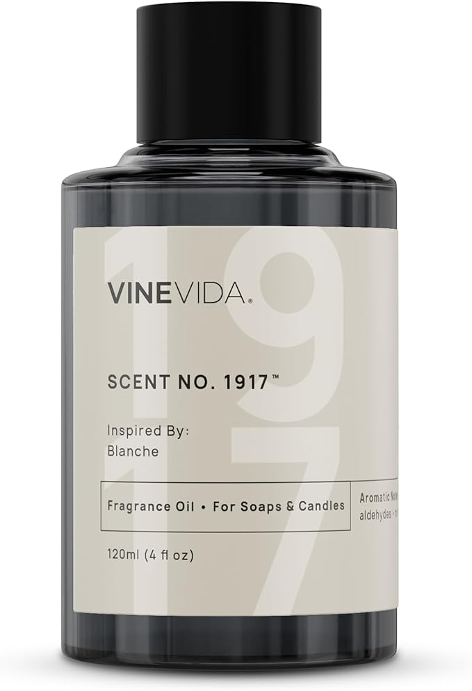 VINEVIDA [4 Oz] Inspired by: Blanche; Fragrance Oil for Candle Making and Soap Making - Premium Candle Scents for Soy Candles