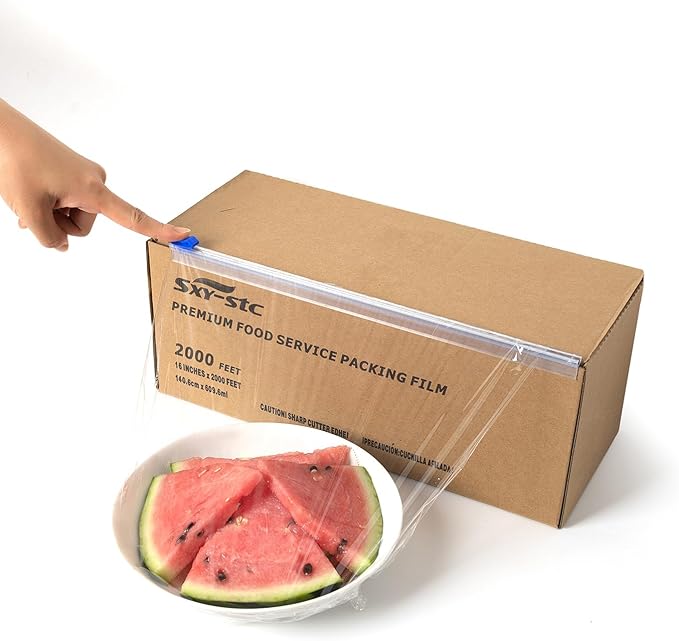 16 Inch x 2000 Feet Plastic Cling Wrap