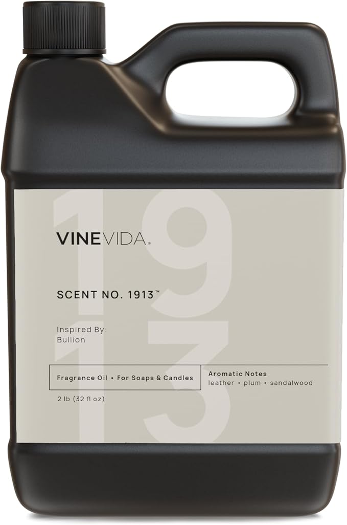 VINEVIDA [32 Oz] Inspired by: Bullion; Fragrance Oil for Candle Making and Soap Making - Premium Candle Scents for Soy Candles
