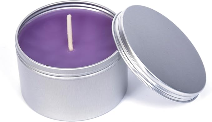 BeeTheLight Beeswax Jar Candle - 100% Pure USA Bees Wax in Glass Container - All Natural Light Honey Scent