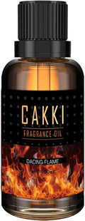Essential Oils for Diffusers for Home, Scent-Dancing Flame, Single Large Size 50ml, CAKKI Fragrance Oils, for Candle Making, for Soap Making, Diffuser Oil Scents