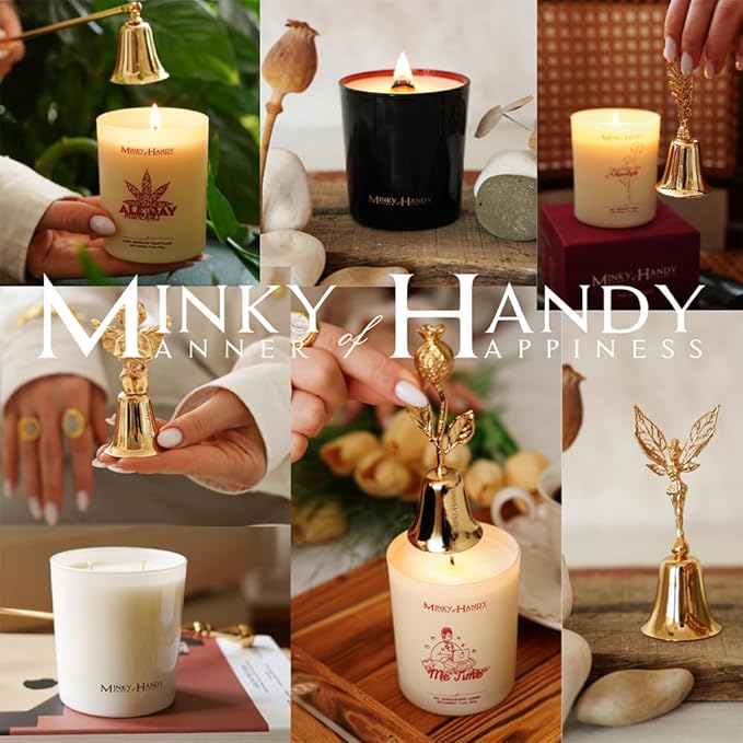 Natural Soy Candles for Home Scented - Fig Sandalwood Amber - Hand Poured Highly Scented Jar Candle - Self Care - Me Time Gifts