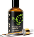 MAYJAM 100ML/3.38FL.OZ Cucumber Melon Fragrance Oils with Glass Dropper, Essential Oils for Diffusers for Home, Long Lasting Scented Oils for Diffusers Soap Candle Making