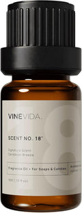 VINEVIDA Scent No.18 Fragrance Oil for Candle & Soap Making - 0.33oz Natural Candle Scents - Made in USA