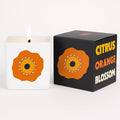 Lulu Candles | Citrus & Orange Blossom Scented Candle – Bright Citrus Floral Aroma, Long-Lasting Clean Burn Candle for Home Décor, Relaxation & Gifts - (9 Oz. Wood Wick Candle)