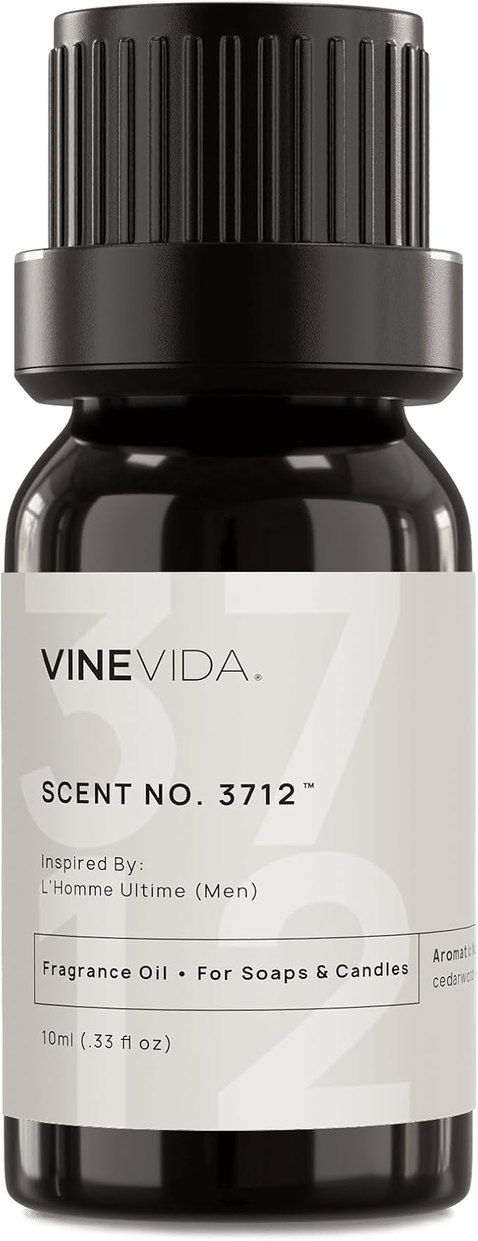 VINEVIDA [0.33 Oz] Inspired by: L'Homme Ultime (Men); Fragrance Oil for Candle Making and Soap Making - Premium Candle Scents for Soy Candles