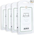 Colonial Candle Winter Woods Wax Melts, Wax Melt Warmer Cubes, Long Lasting Scented Wax Warmer Cubes, 4 Pack, 6 Cubes Each - Made in The USA