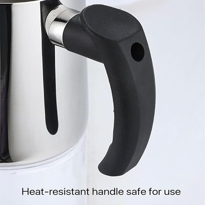 Candle Making Pouring Pot, Stainless Steel Wax Melting Pot with Heat-Resistant Handle, Double Boiler Candle Making Pitcher with Dripless Pouring Spout Design