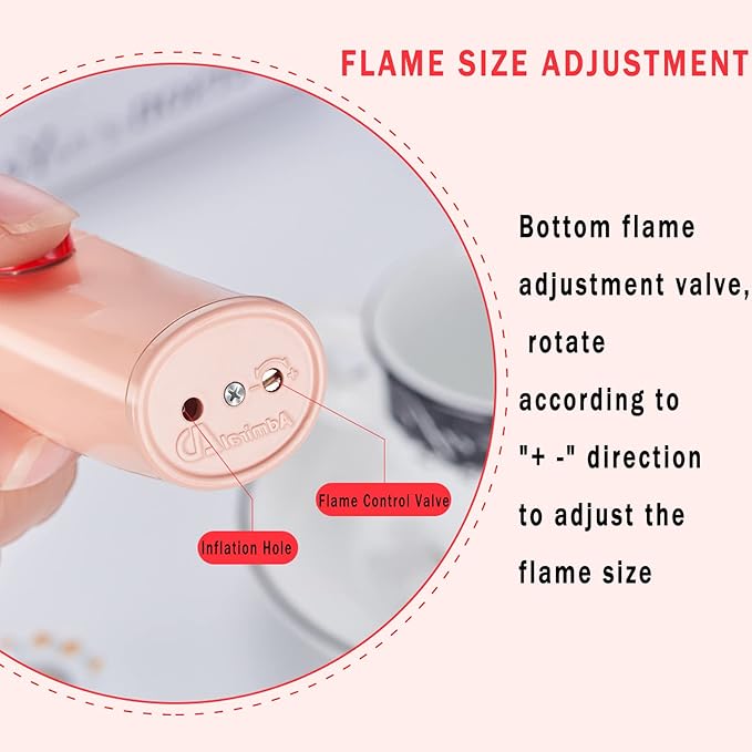 Windproof Lighter, Cool, Cute Cat Paw Design, Fillable, Adjustable, Butane Lighter, Gift for Men（No Gas）