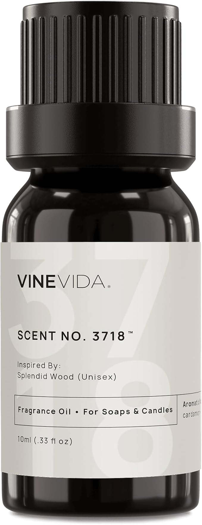 VINEVIDA [0.33 Oz] Inspired by: Splendid Wood (Unisex); Fragrance Oil for Candle Making and Soap Making - Premium Candle Scents for Soy Candles