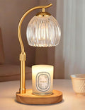 Candle Warmer Lamp with Timer & Dimmer, Adjustable Height Flower Wax Melt Warmer, Cozy Home Decor, House Warming Gifts,Vintage Birthday Gift for Women Mom Her
