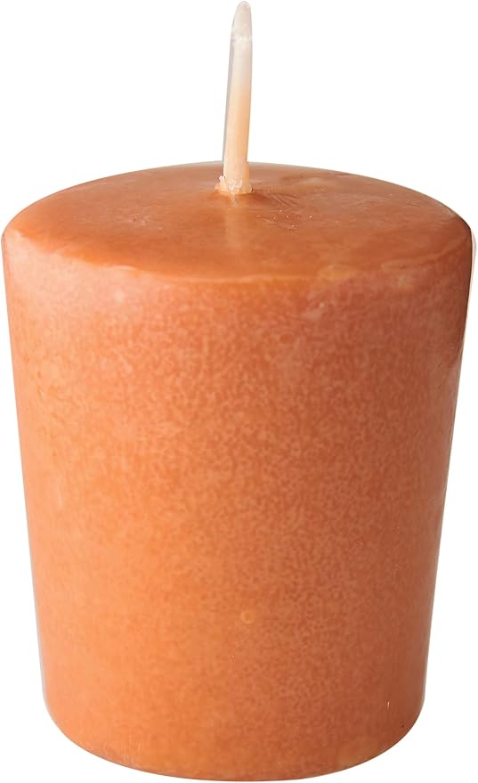 Root Candles Fall Scented Votive Candles Beeswax Blend Premium Handcrafted 20-Hour Votives, 18-Count, Mulled Cider