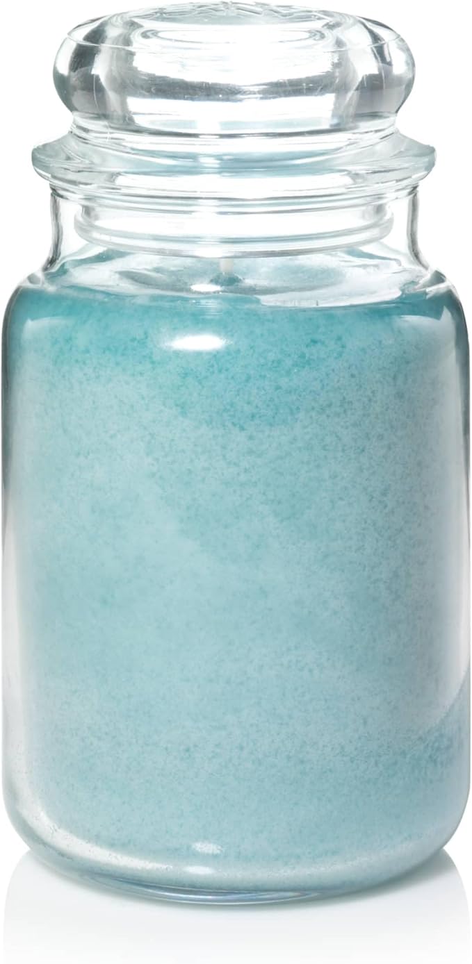 Yankee Candle Bahama Breeze Scented Classic 22oz Large Jar Single Wick Candle Over 110 Hours of Burn Time Perfect for Tropical Beach-Themed Setting Perfect for Gifting