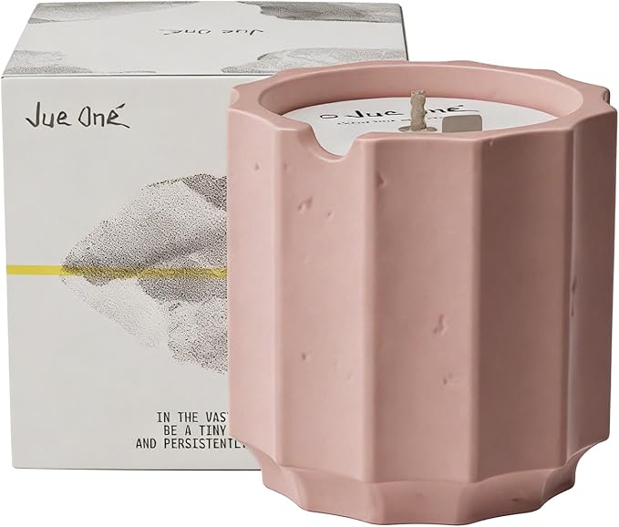 Scented Candles Set for Home, Natural Soy Wax Candle Gift, Non-Toxic Cement Jar Candles, Luxury Aromatherapy for Stress Relief, Highly Scented, Gifts for Women and Men (Lily)