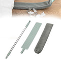 2025 New Retractable Gap Dust Cleaning Artifact with 3-Layer Hook 3 Microfiber Dusting Cloths Long Handle for Cleaning Under Refrigerator