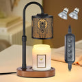 Dimmable Candle Warmer Lamp with Timer Adjustable Height for Scented Jar Candles Electric Candle Wax Melt Warmer for Home Decor Christmas Birthday Gifts for Women Mom(Owl)