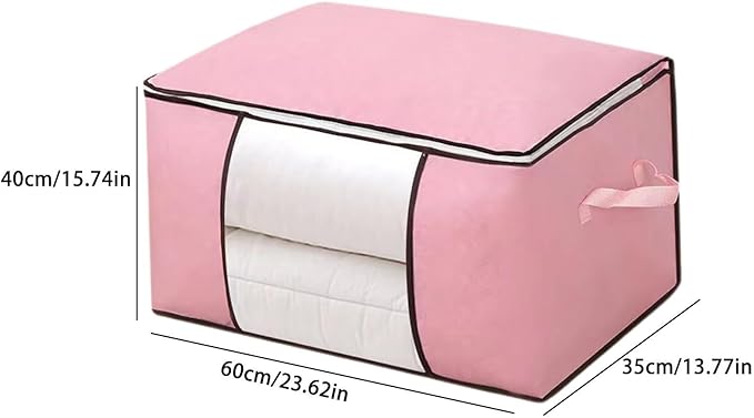 Heavy Duty Moving Bags, Moving Boxes with Reinforced Handles ＆ Premium Double Zippers, 2024 New Storage Tote for Space Saving, Packing ＆ Moving Storage