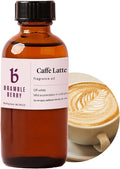 Bramble Berry Caffe Latte Espresso & Creamy Milk Scent for Soap Making, Candles, Lotion, Bath Bombs & Perfume | Skin Safe, Vegan, Paraben & Phthalate Free, DIY Craft Essential