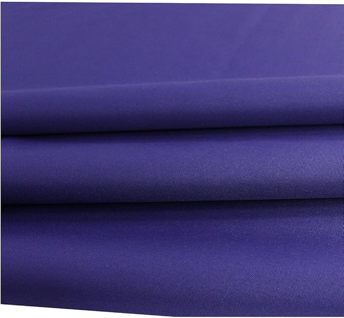 Mybecca Waterproof Canvas Marine Fabric 600 Denier Indoor/Outdoor PU Backing UV Protector Purple 5 Yards