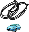 Car Door Seal Strip for Honda Fit Sedan 2003-2008 OE: 72350/72310/72850/72810-SEL-T01, Car Door Rubber Weather Stripping Soundproofing Edge Guards Edge Trim,Front Right