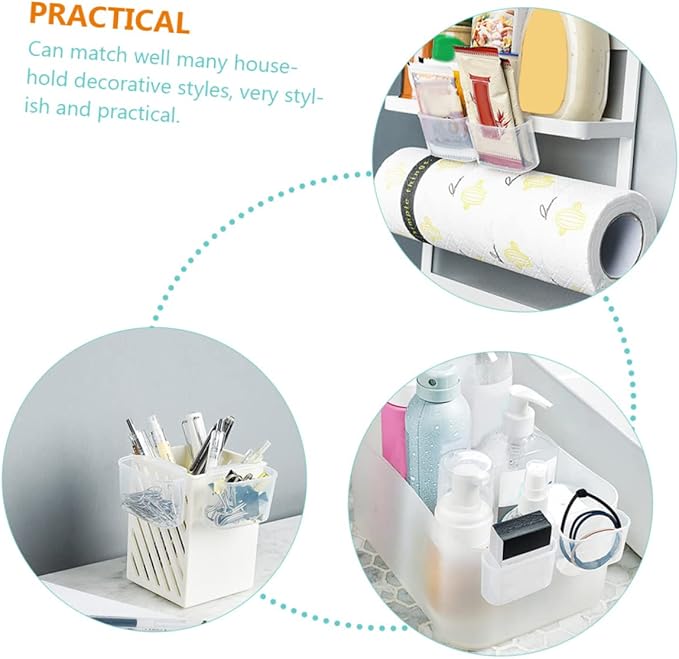 Ciieeo 6pcs Fridge Side Door Case Fridge Sauce Bag Box Supply Material Charcuterie Box Organizer