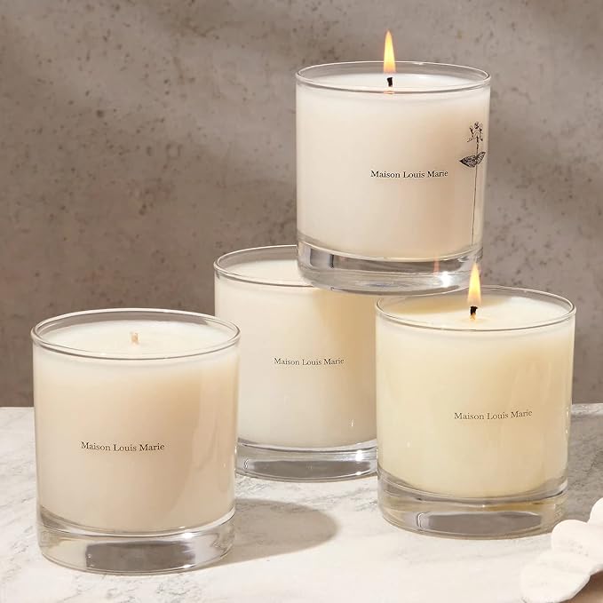 Maison Louis Marie - No. 09 Vallee de Farney Soy Wax Candle | Luxury Fragrances for a Modern World (8.5 oz | 240 g)