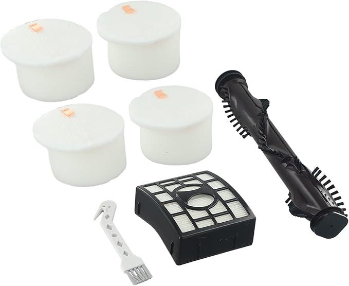 Vacuum Roller Brush Filter Replacement Kit for NV680 NV681 NV682 NV683 - Includes Roller Brush, Filter, 2 Sponges & Cleaning Tool