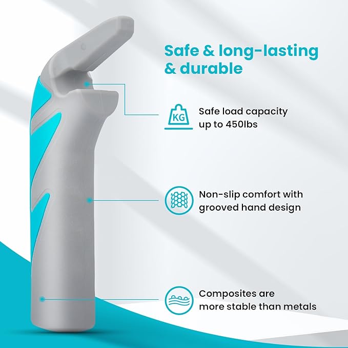 Car Handle Assist for Elderly: Standing Mobility Safety Tip Auto to Help Get Out - Portable Bar Car Support Handle for Elderly & Seniors & Handicap, 1Pc