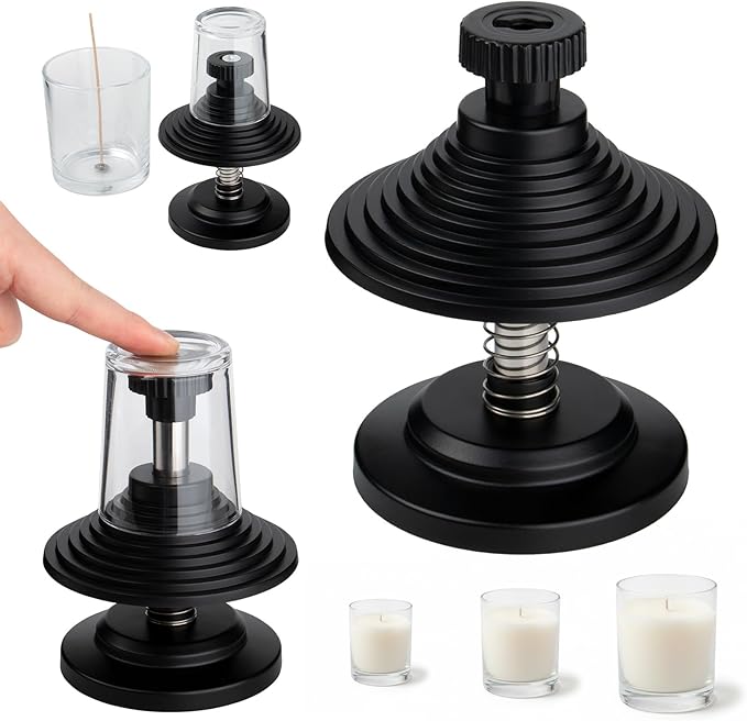 Candle Wick Centering Tool,Adjustable Wick Holder for Candle Making Keeps Wicks Straight & Centered,Wick Holder for Most Candle Jar