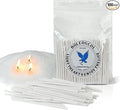 Pearled Candle Wick 2.2 Inch White Cotton Wicks 100-Pack - Premium Metal-Free & Lead-Free Candle Wicks for Candle Making
