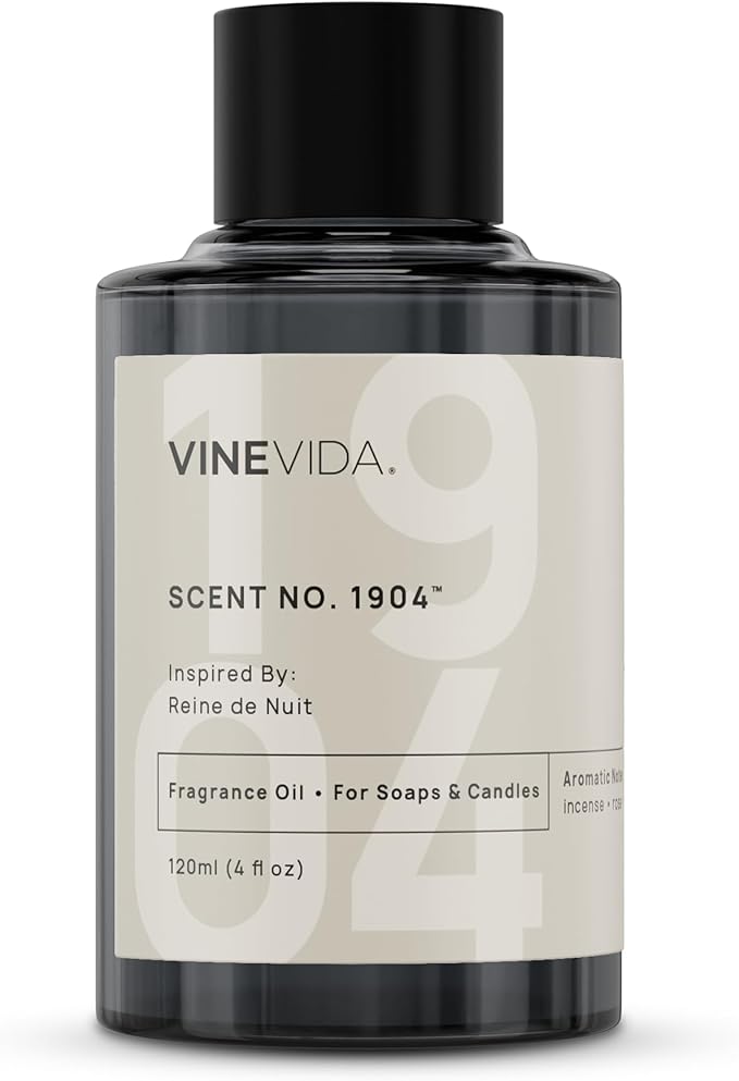 VINEVIDA [4 Oz] Inspired by: Reine De Nuit; Fragrance Oil for Candle Making and Soap Making - Premium Candle Scents for Soy Candles