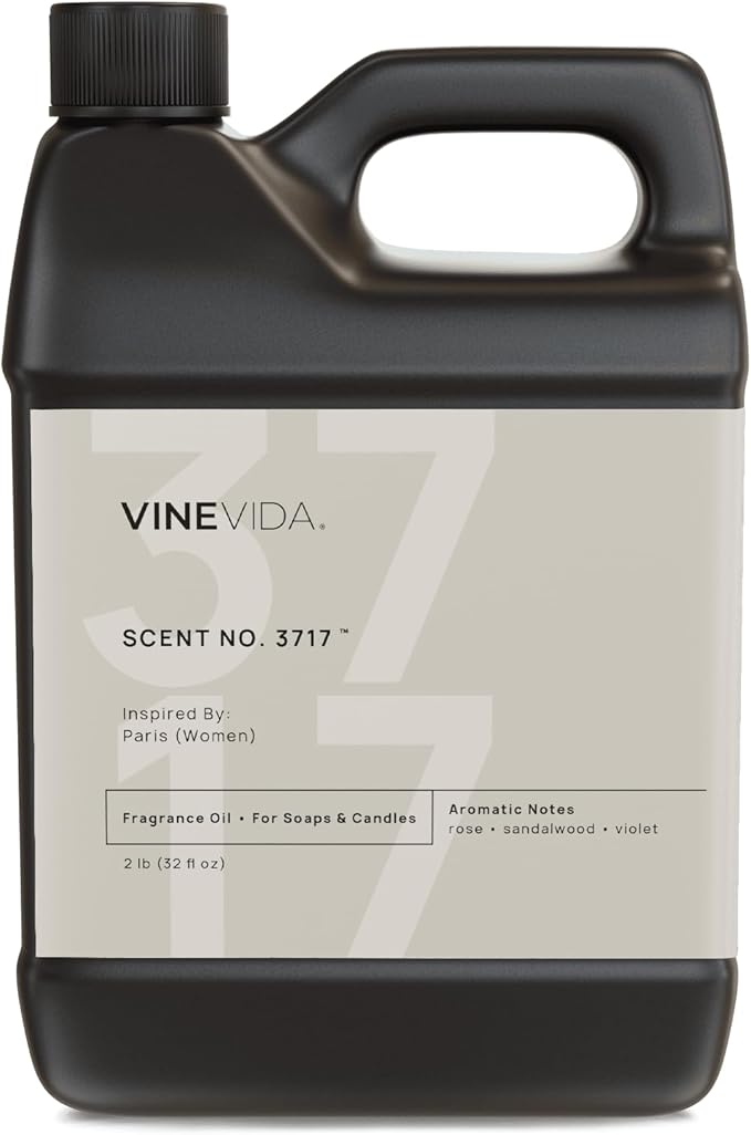 VINEVIDA [32 Oz] Inspired by: Paris (Women); Fragrance Oil for Candle Making and Soap Making - Premium Candle Scents for Soy Candles