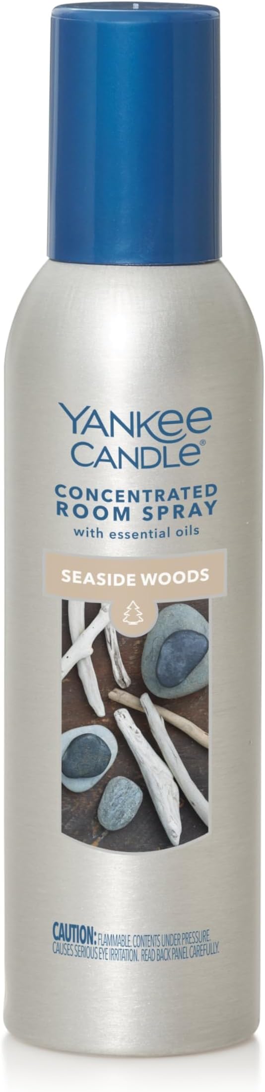 Yankee Candle Concentrated Air Freshener Room Spray, Odor Eliminator for Home, Bathroom, Seaside Woods, 1.5 Oz (Pack of 3)