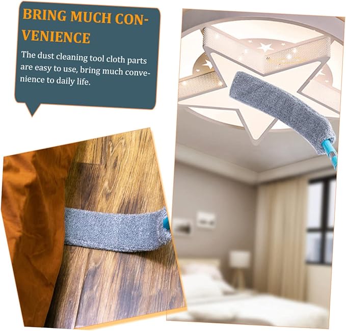 Under Bed Dust Cleaner Reusable Handle Duster for Home Cleaning Flexible Microfiber Tool for Hard Reach Areas Washable and Lightweight