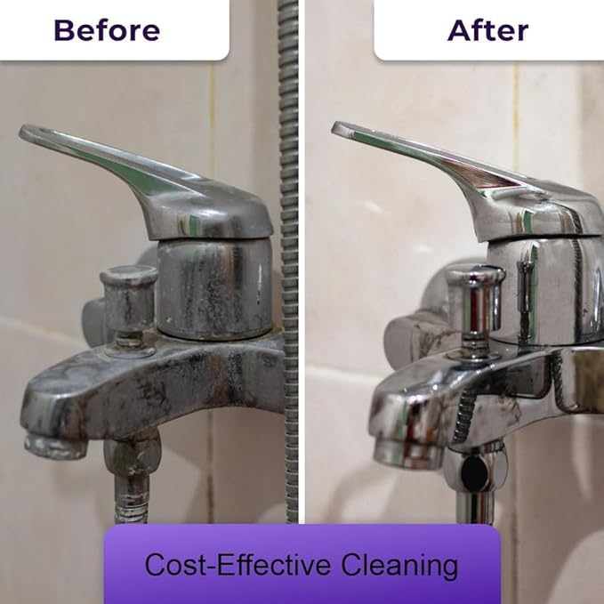 The All-In-One Multi Purpose Cleaning System - Cleaning Spray for Instant Stain Removal, With Concentrated Cleaning Tablets, for Home, Kitchen, Bathroom & More (1 Bottle+18 Pcs)
