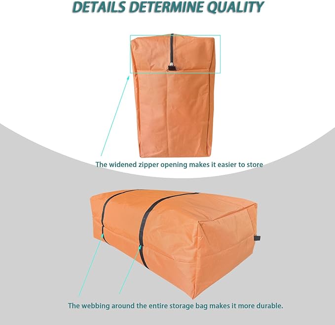 Extra Large Heavy Duty Storage Bags Moving Bags Tote Space Saver Travel Duffel Bag, Made of Tough 600D Oxford Cloth for Moving, Traveling, Camping, Holiday Decoration Storage