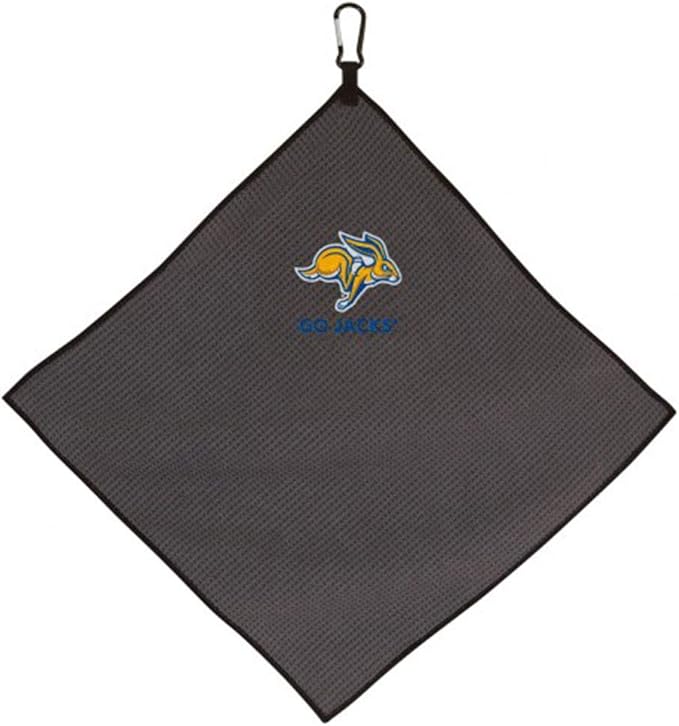 Team Effort Collegiate 15" x 15" Grey Microfiber Towel