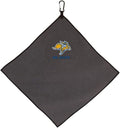 Team Effort Collegiate 15" x 15" Grey Microfiber Towel