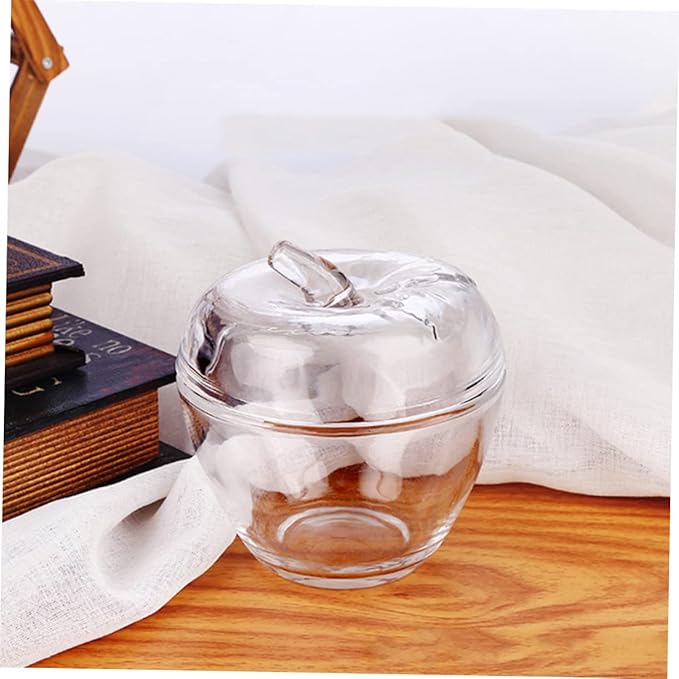 1pc Glass -shaped Storage Jar with Lid Versatile Food Storage Container for Snacks Tea and Candy Compact Sealed Canister for Organized Kitchen and Creative Gifting