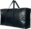 Extra Large Storage Bags, Jumbo Moving Storage Bags Heavy Duty, Foldable Big Black XL Duffle Bag for Travel