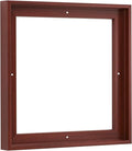 Pixy Canvas Custom Sized Floater Frame for 3/4 (0.75) inch Deep Canvas Paintings/Canvas Prints/Wood Canvas Panels/Wall Art/Wall Decor/Home Decor/Artwork (Red Cherry, Custom Size, Square)